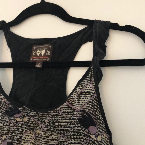 Silk top with ruffle strap details - Picture 1 of 2